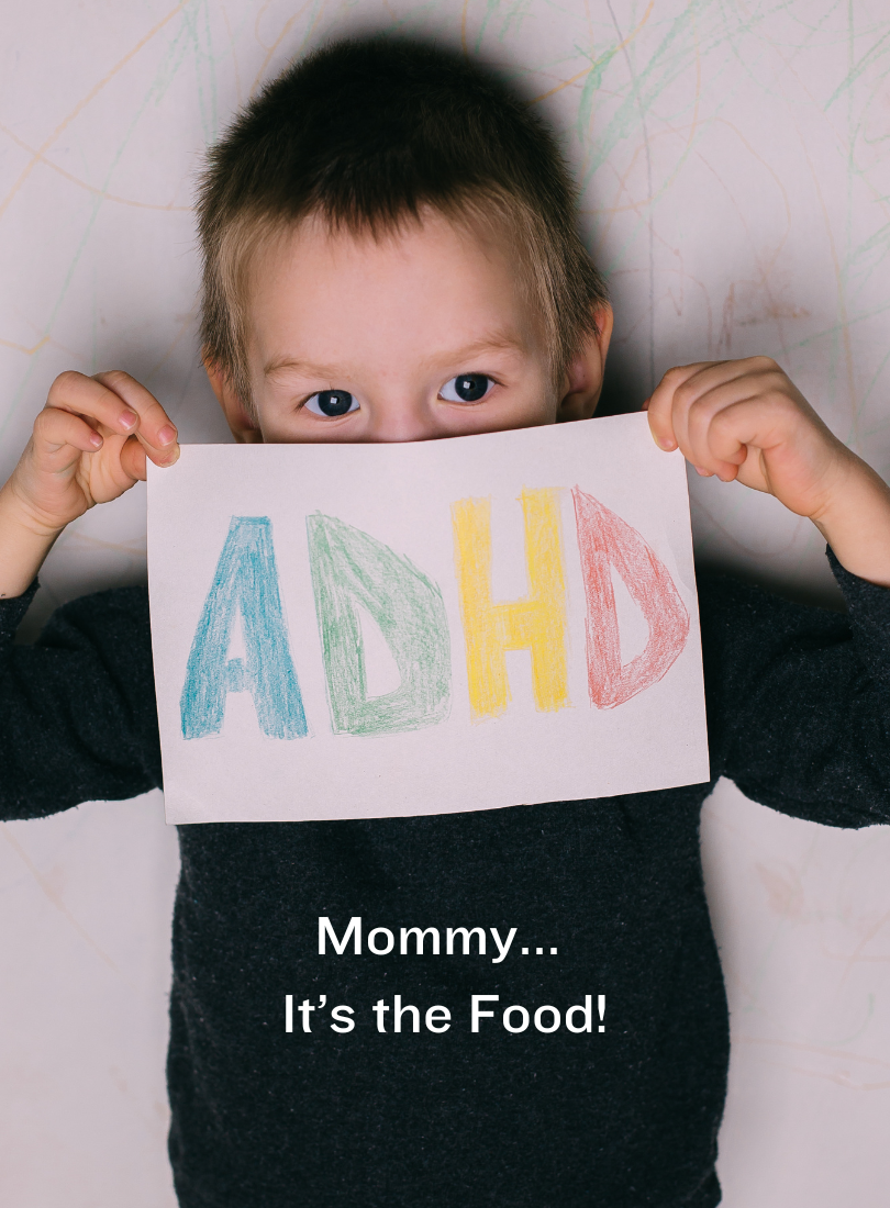 Child with ADHD processed foods