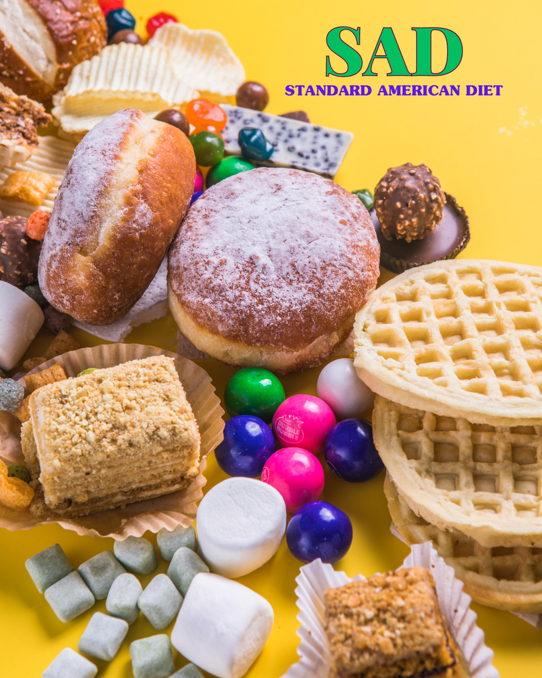 Standard American Diet of Ultra-Processed Foods