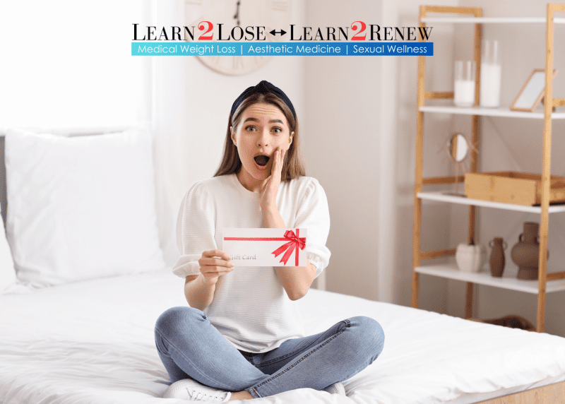 Give the gift of weight loss in Charlotte with Learn2Lose Gift Cards Give the gift of weight loss in Charlotte with Learn2Lose Gift Cards